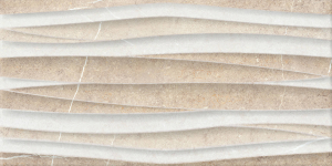 Keros Saboya olas beige 25x50 dekorcsempe