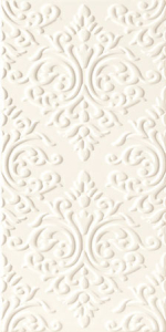 Tubadzin Delice white STR dekor 45x22