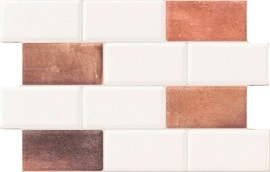 Cristacer Lowland Brillo Rustic Blanco csempe