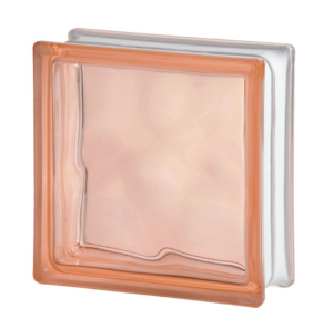 Seves üvegtégla wave pink 1919/8