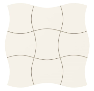 Tubadzin Royal place white mozaik 29x29