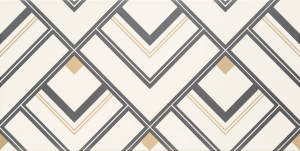 Tubadzin Bonella white dekor 30x60