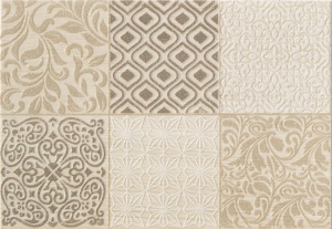 Tubadzin Karyntia beige dekor 25x36