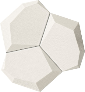 Tubadzin Sabaudia white mozaik 19x21