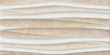 Keros Saboya olas beige 25x50 dekorcsempe