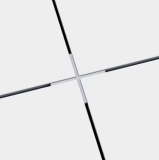 Profilplast fugakereszt 1 mm