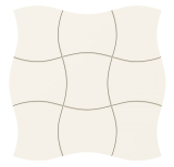 Tubadzin Royal place white mozaik 29x29