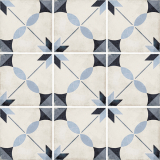 Equipe Art Nouveau arcade blue 20x20